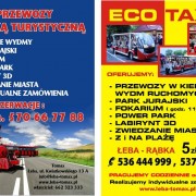 ulotka - transport osób na wydmy ruchome